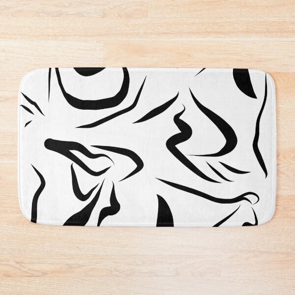 Item preview, Body love - Black and white line-drawing Pattern #Matisse designed and sold by Dominiquevari.