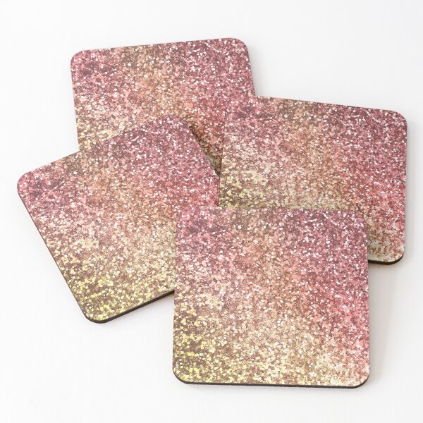 Item preview, Rose Gold Glitter Gradient designed and sold by CalmingColours.