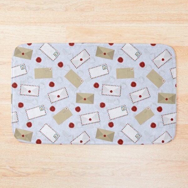 Item preview, Pattern of Letters for Christmas and Valentines Posted Air Mail designed and sold by Pamela Maxwell.