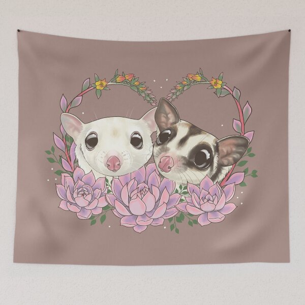 Item preview, Sugar Gliders and Succulents designed and sold by Paige Penrose.