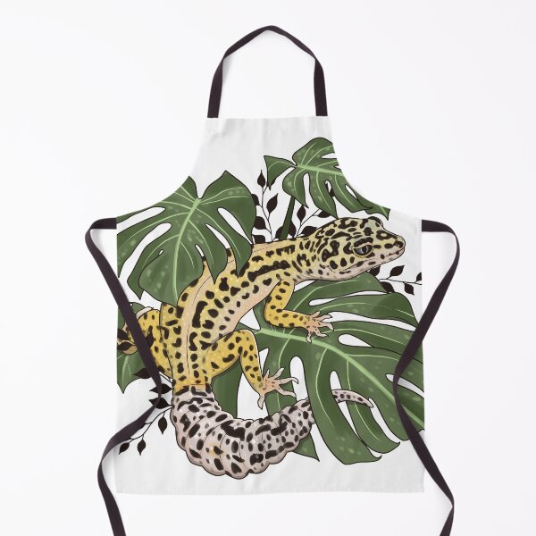 Item preview, Leopard Gecko and Monstera deliciosa designed and sold by Paige Penrose.