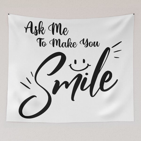 Item preview, Ask Me To Make You Smile -Ask Me To Make You Smile funny designed and sold by 0umStore.