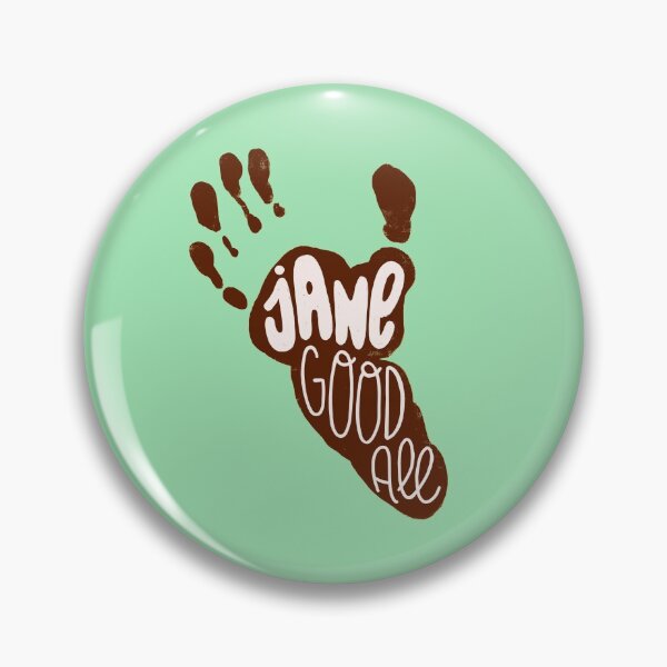 Item preview, Jane Goodall designed and sold by whatafabday.