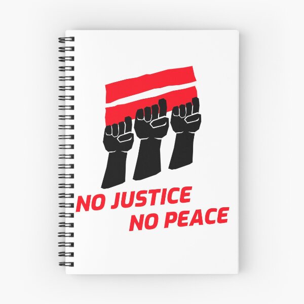 Item preview, no justice no peace T-shirt designed and sold by lyboogie.