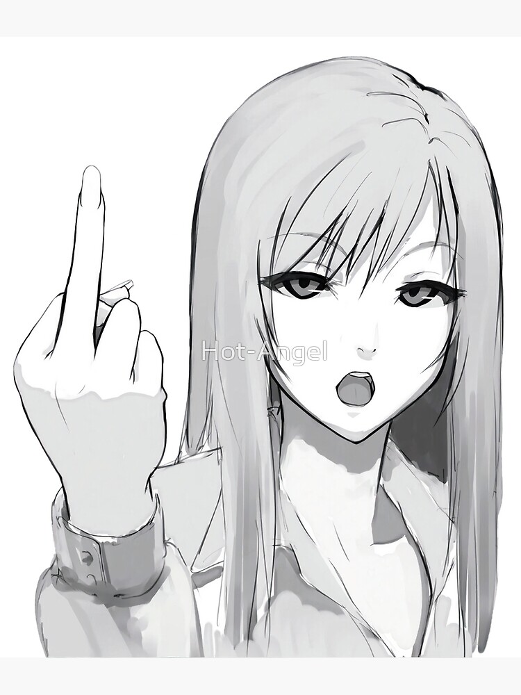 Featured image of post Anime Middle Finger Drawing You do not need to do this especially if you are drawing on paper but