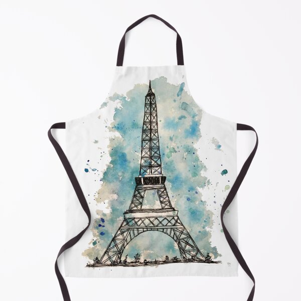 Item preview, Eiffel Tower Watercolour designed and sold by Jenie Yolland.
