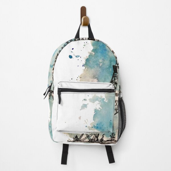 Eiffel Tower Watercolour Backpack