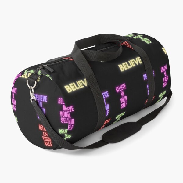 believe in yourself Duffle Bag