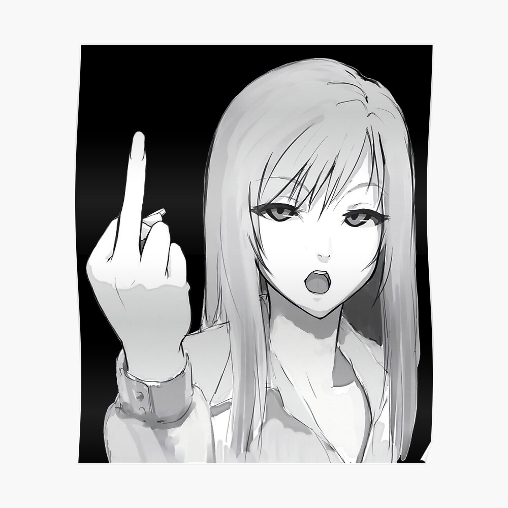Featured image of post Anime Middle Finger Drawing Person showing index finger illustration finger hand pointing fingers people