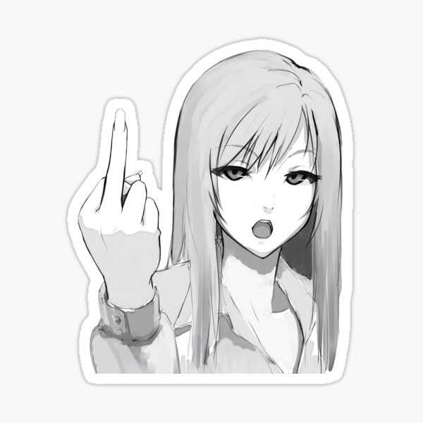 Featured image of post Anime Boy Sticking Middle Finger