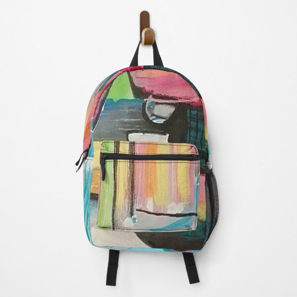Item preview, Flamboyant, a colouful abstract artwork. designed and sold by Art With Impact – Statement Art & Apparel for Deep Thinkers.