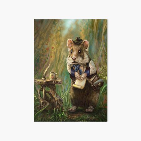 Item preview, fantasy mouse in the jungle designed and sold by rezajozani.