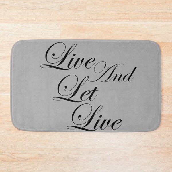 Item preview, Live and Let Live Inspirational Positive Message  designed and sold by Zen  Goat.