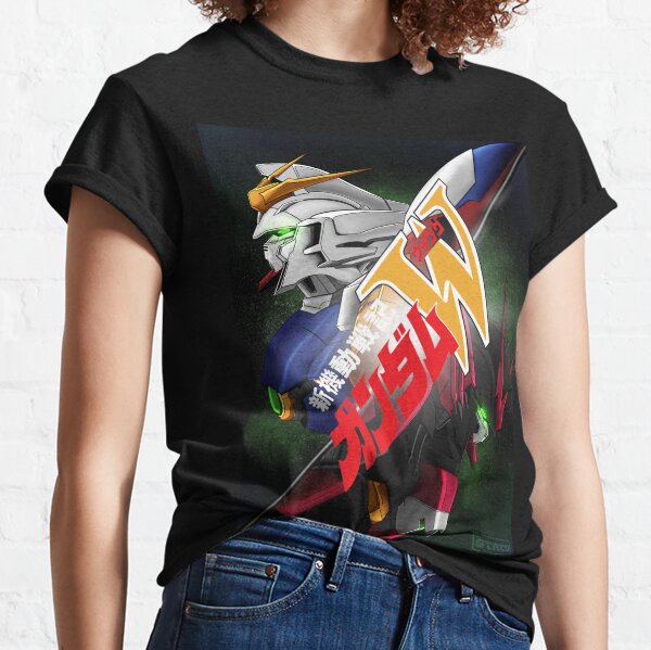 Vintage gundam 2024 wing shirt