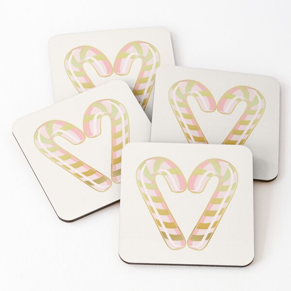 Item preview, Gold ribbon candycane heart designed and sold by ViewerEqualsPhoton.