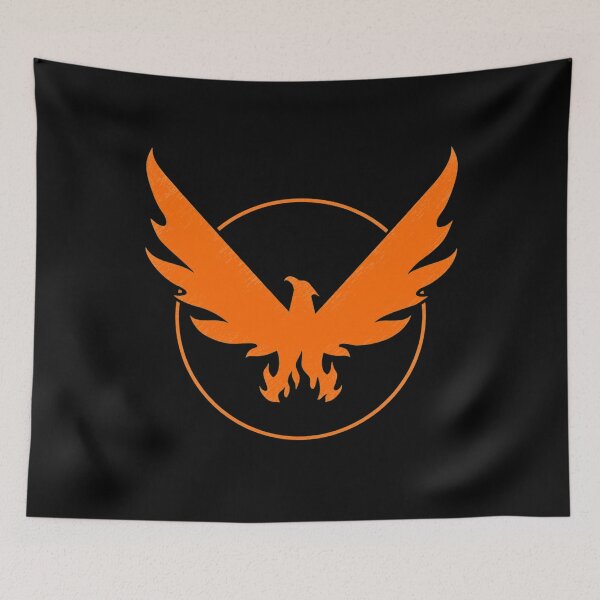Item preview, Awesome Orange Phoenix Wings Spread designed and sold by SeaStories88.