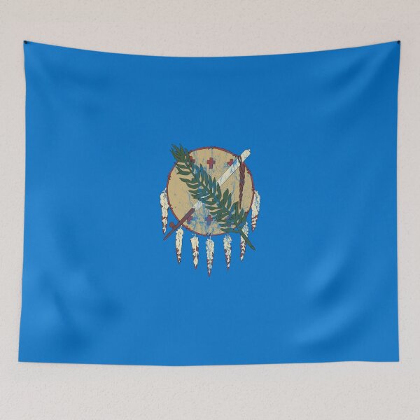 Item preview, Oklahoma Osage shield (distressed) designed and sold by n0l4n.