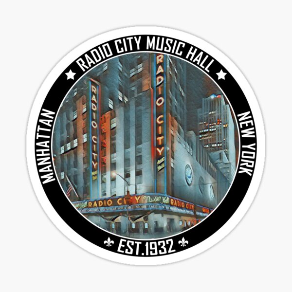 Item preview, Radio City Music Hall New York NYC designed and sold by Tricir.