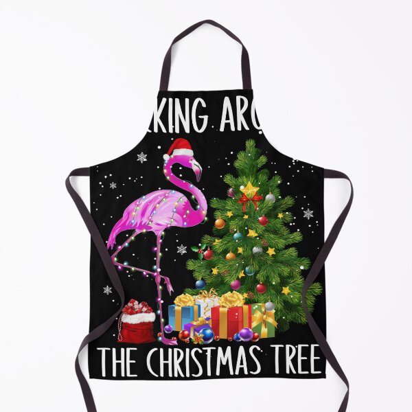 Item preview, Flamingo Flocking Around The Christmas Tree Lights Chain designed and sold by Celinay99.