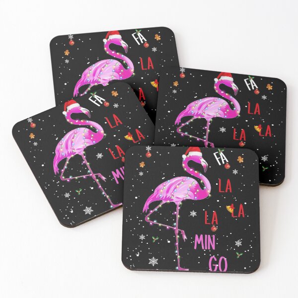 Item preview, Fa La La La mingo Flamingo for Christmas Xmas Gift designed and sold by Celinay99.