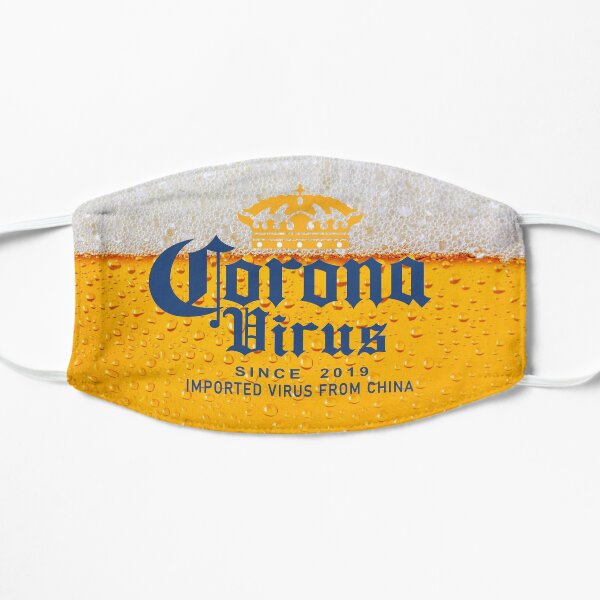CORONAVIRUS Flat Mask