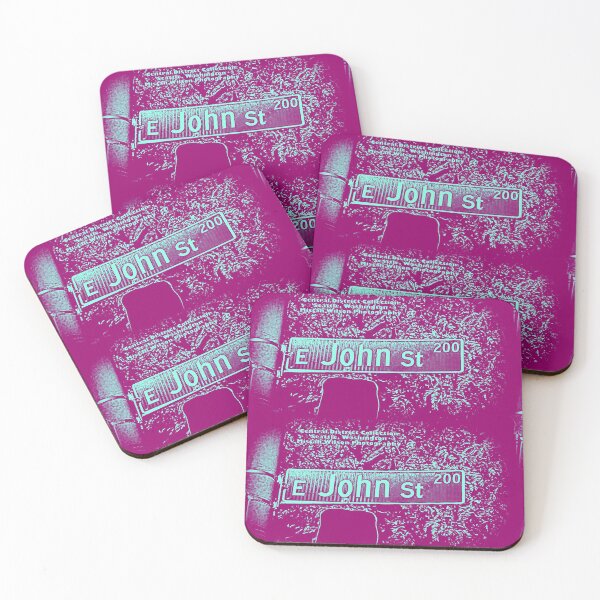 Item preview, John Street, Seattle, Washington by Mistah Wilson designed and sold by The Street Sign Store.