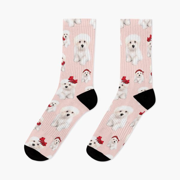 Item preview,   Maltese,Bolonka puppies pattern  designed and sold by MariaMarinova.