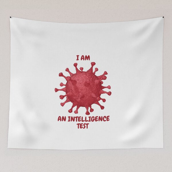 Item preview, Coronavirus: "I am an intelligence test" designed and sold by coloronym.