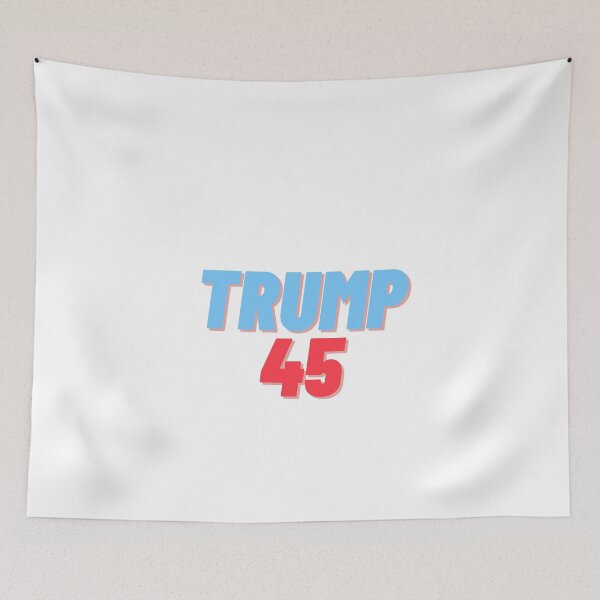 Aperçu de l'œuvre Tshirt Donald Trump 45 e président créée et vendue par BECOOOL.