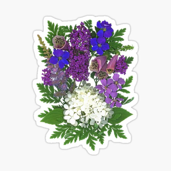 Hydrangea Bouquet Sticker