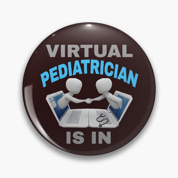 Artikelvorschau, virtueller Kinderarzt ist in entworfen und verkauft von doctors-apparel.