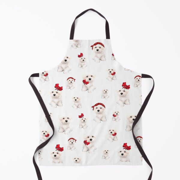 Item preview,  Maltese,Bolonka puppies pattern  designed and sold by MariaMarinova.