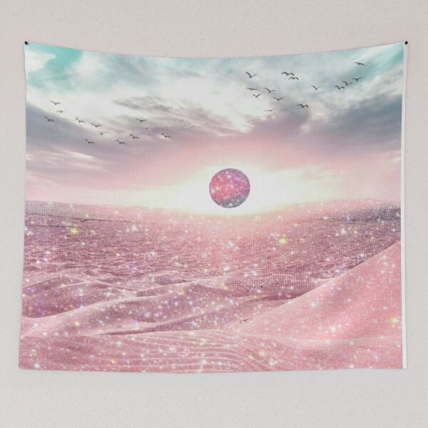 Artikelvorschau, Rosa, glänzender Sand und ein schöner Sonnenuntergang entworfen und verkauft von Sumejja Eskić.