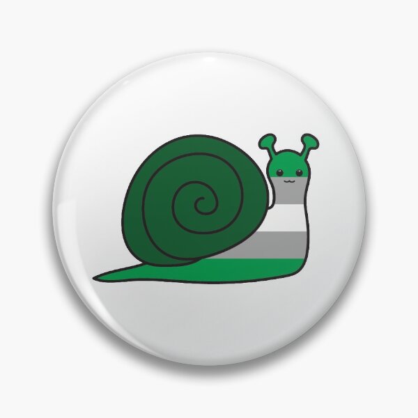 Item preview, Greyromantic Snail designed and sold by babybigfoot.