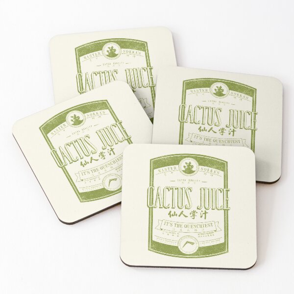 Item preview, Cactus Juice Label (Distressed, Green) designed and sold by AatroCity.
