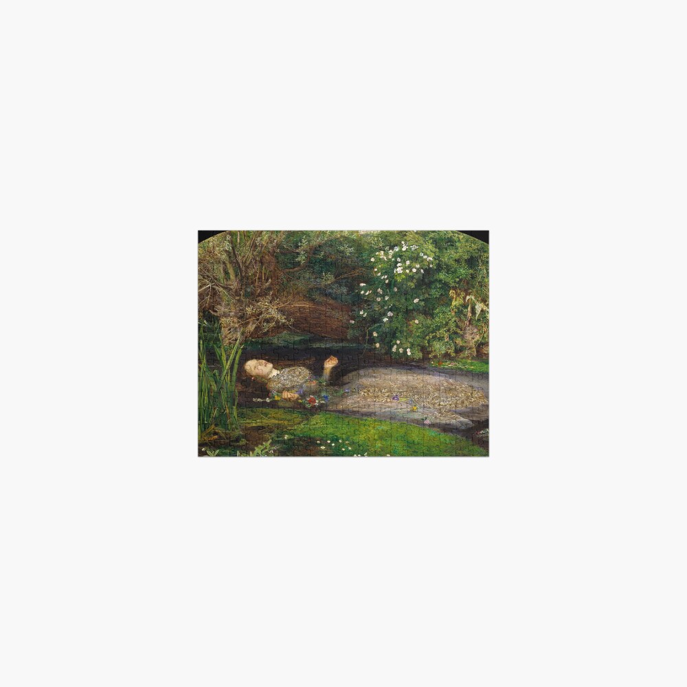 Ophelia - John Everett Millais Jigsaw Puzzle