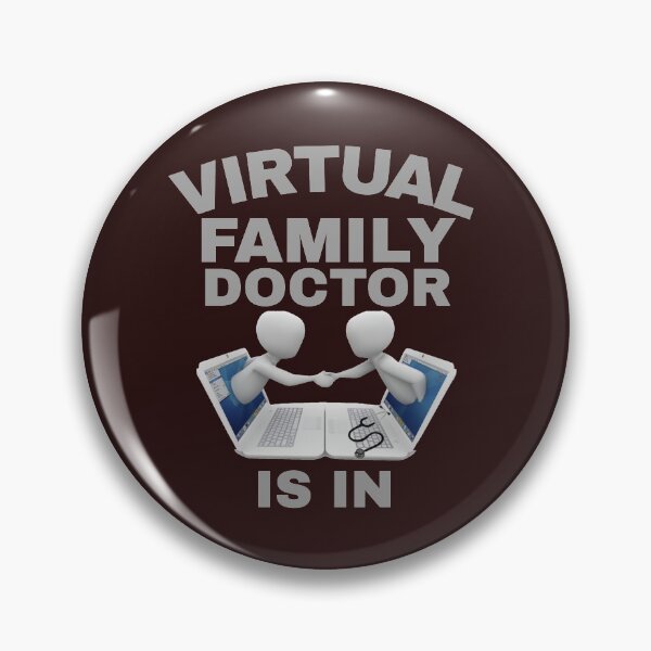 Artikelvorschau, virtueller Hausarzt ist in entworfen und verkauft von doctors-apparel.
