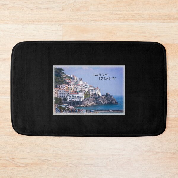 Item preview, Amalfi Coast Positano Italy Beach Souvenir Gift Art Picture designed and sold by merch-Mashed.