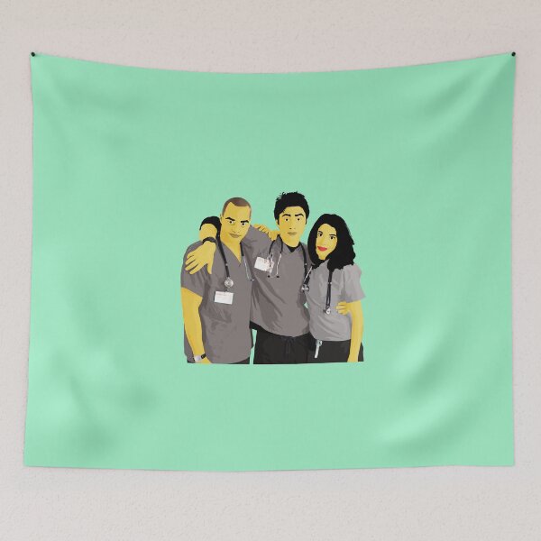 Item preview, Funny JD and turk scrubs essential, Zach Braff T-Shirt designed and sold by Williams Anderson.