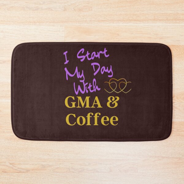 Item preview, I start my day with GMA & Coffee tees designed and sold by Shevonda Thomas.
