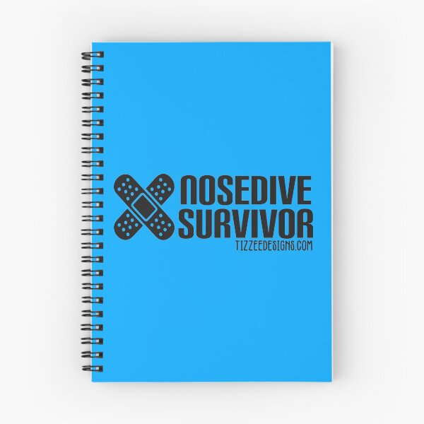 Item preview, Nosedive Survivor (Black Variant) designed and sold by Tizzee.