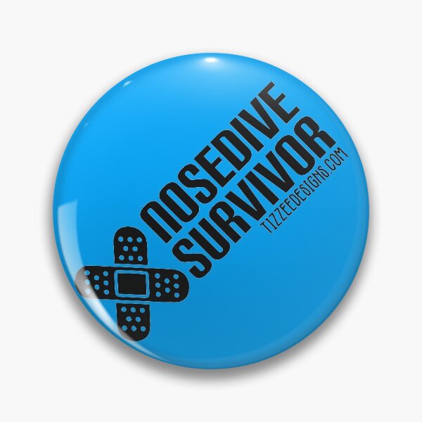 Item preview, Nosedive Survivor (Black Variant) designed and sold by Tizzee.