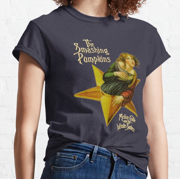 Smashing Pumpkins Shirt, Sticker, Poster, Mask Classic T-Shirt