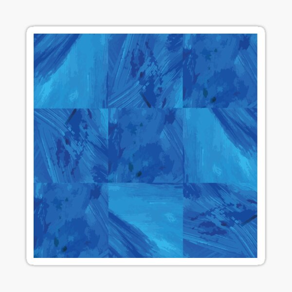 Item preview, Nine Blue Squares designed and sold by PSCSCo.