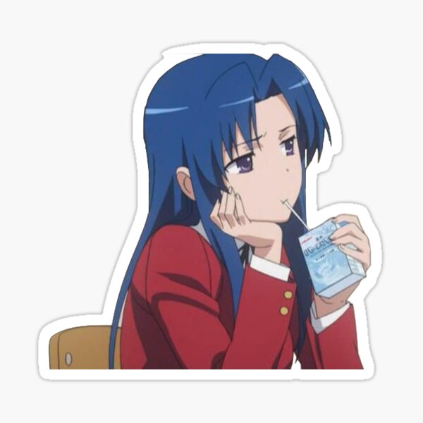 ami drinking juice Sticker