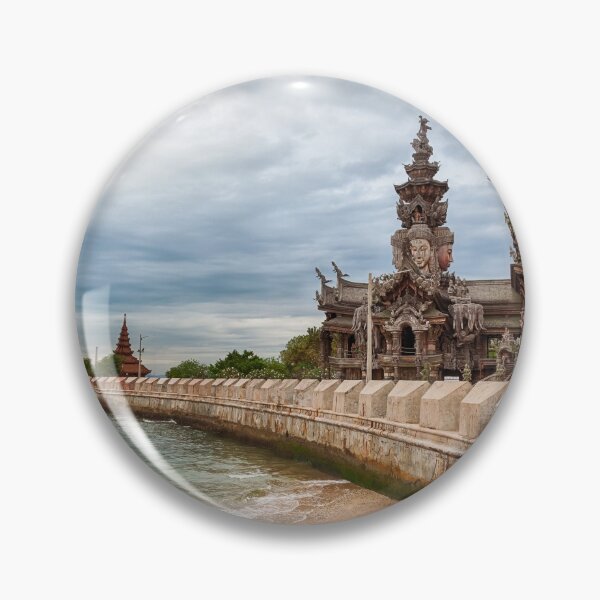 Item preview, Sanctuary of Truth Temple Thailand designed and sold by Joshua McDonough.
