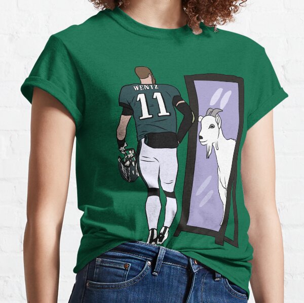 : Carson Wentz Philadelphia Eagles #11 Green Youth Home