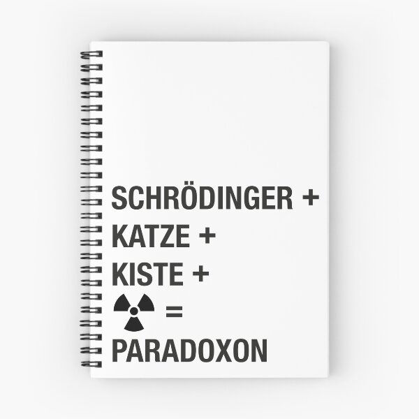 Artikelvorschau, Schrödinger Paradoxon entworfen und verkauft von Hell-Prints.