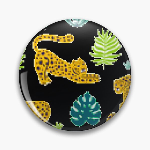 Item preview, Pixelated Leopard Graphic Design  designed and sold by MarcSabuncu.