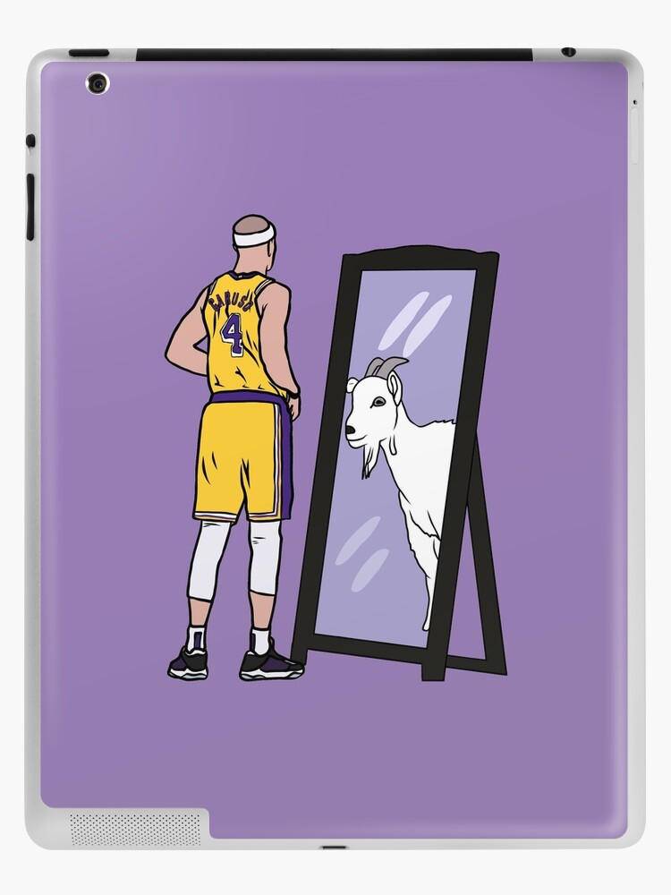 Alex Caruso Mirror GOAT iPad Case Skin